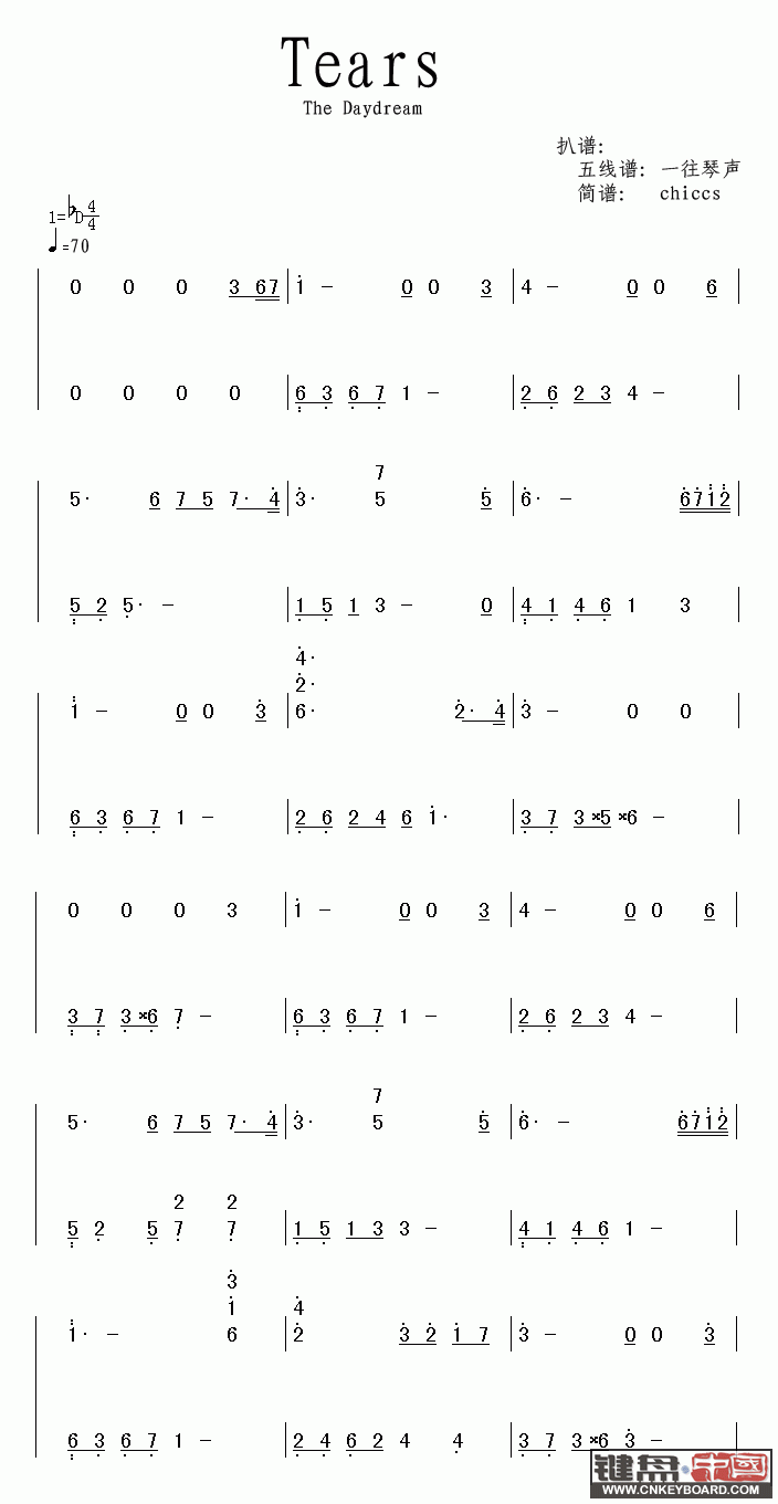 【献给爱丽丝】钢琴曲(简谱)_曲谱分享 【献给爱丽丝】钢琴曲(简谱)