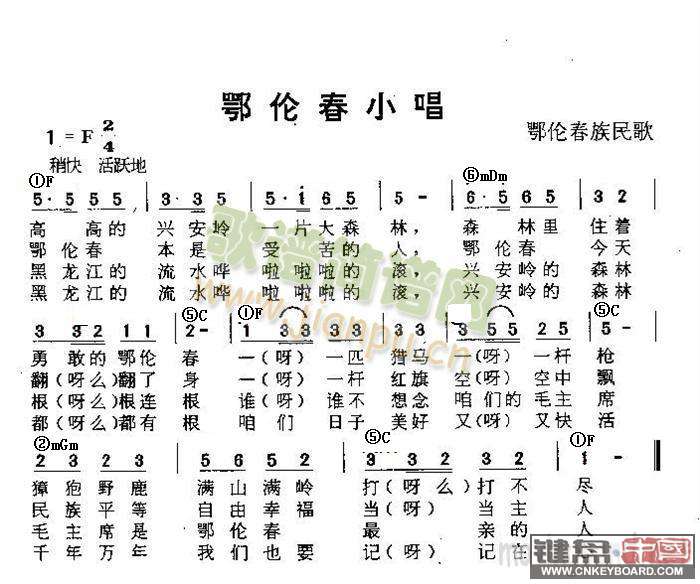 五声调式音阶简谱分享_五声调式音阶简谱图片