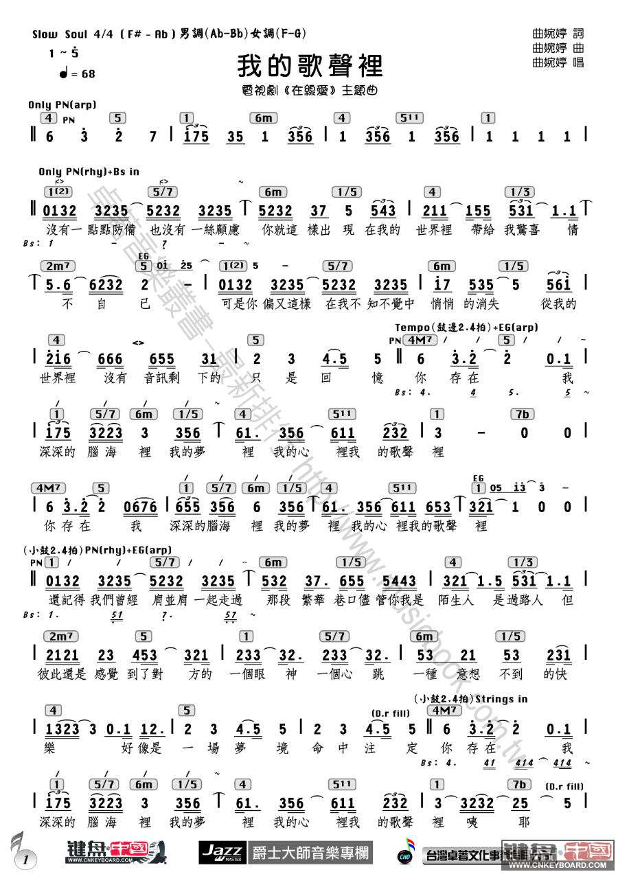 乐友们即可获得简谱(数字